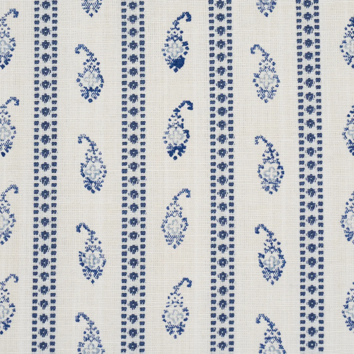 EDDIE WOVEN HAND BLOCK PRINT_ BLUE