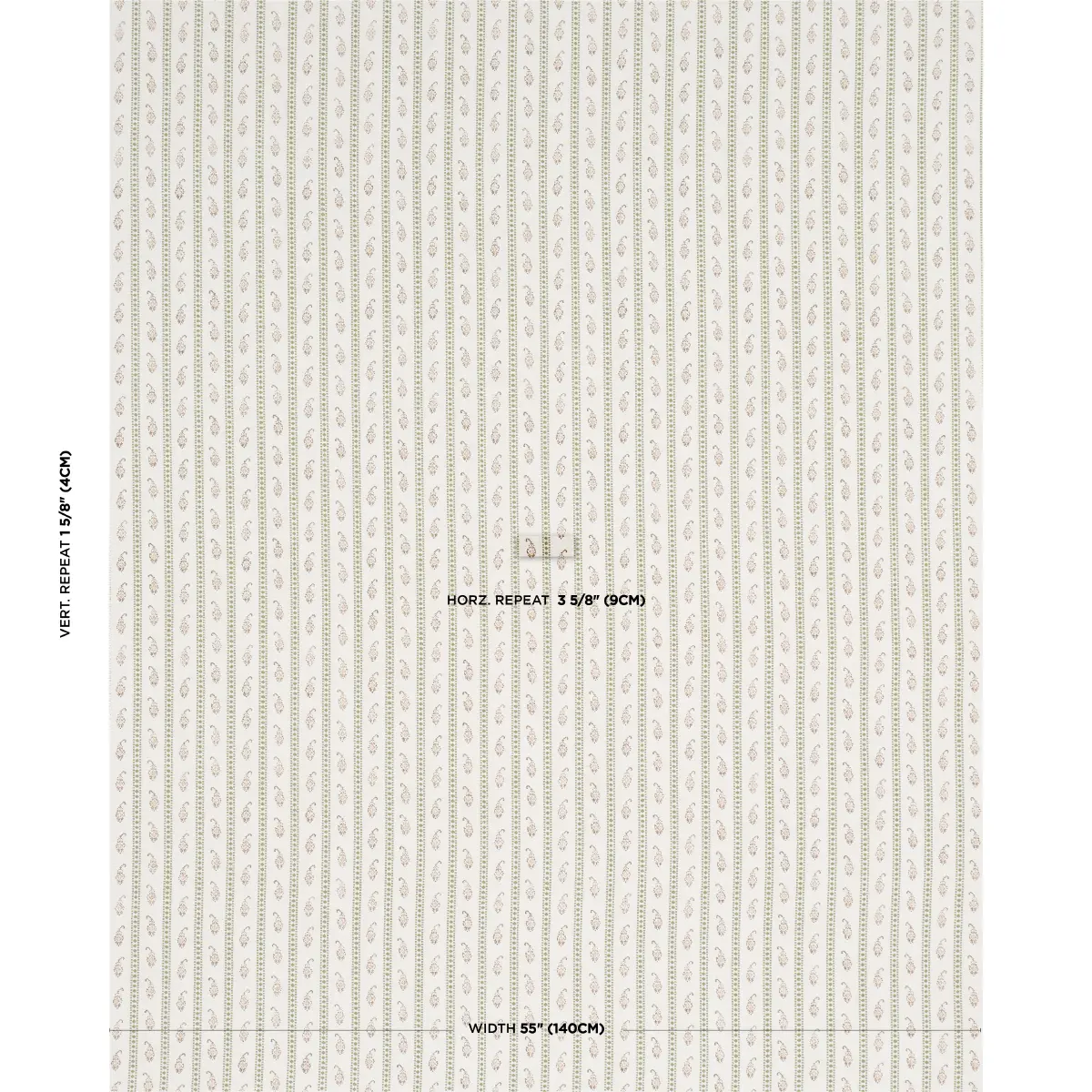 EDDIE WOVEN HAND BLOCK PRINT_ GREEN