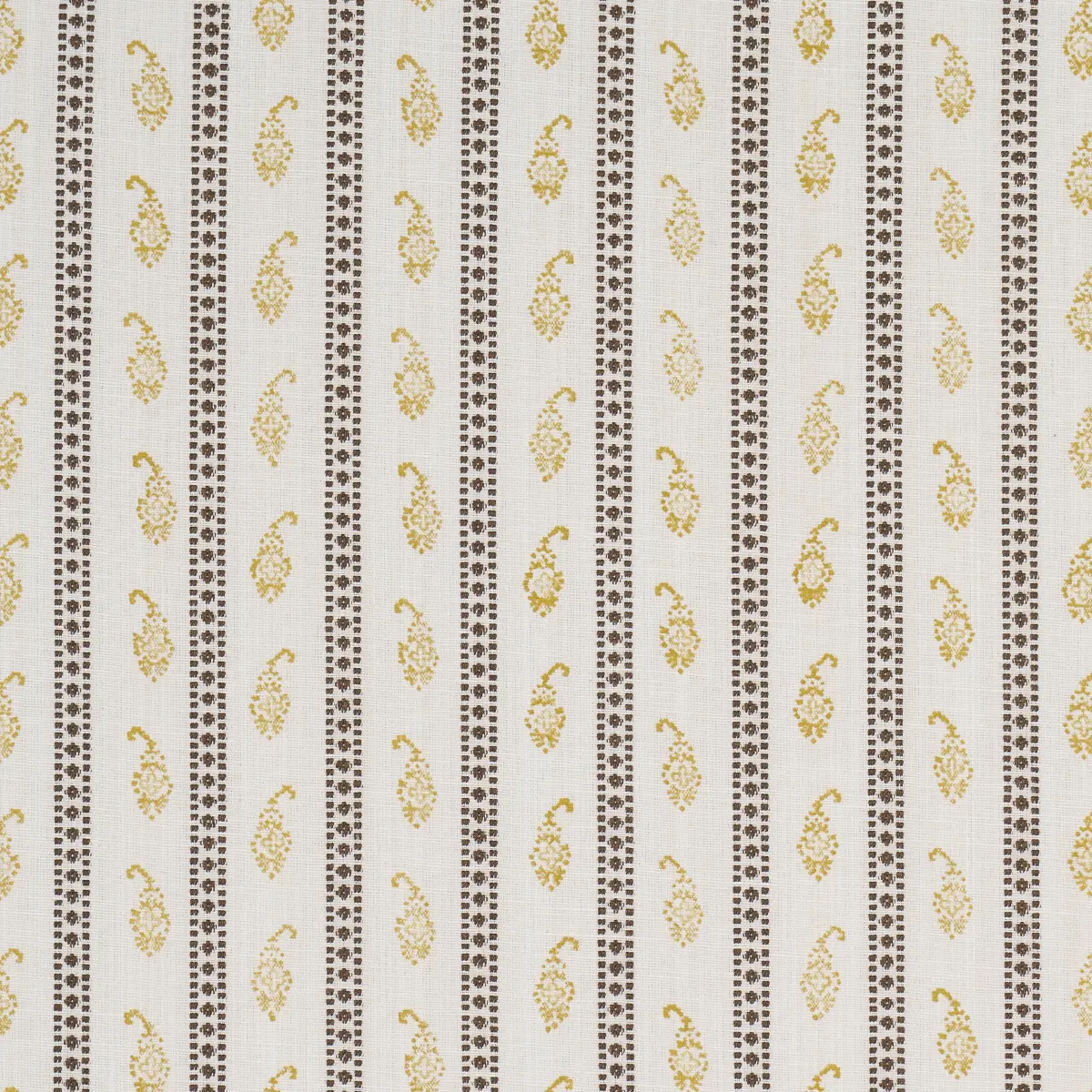 EDDIE WOVEN HAND BLOCK PRINT_ YELLOW