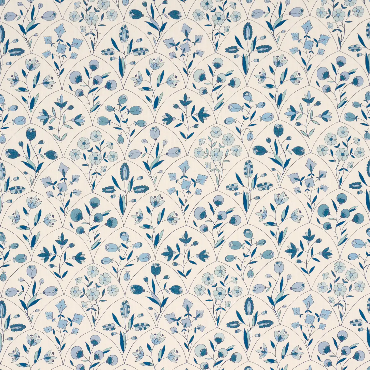 FRANCES FLORAL INDOOR/OUTDOOR_ BLUES