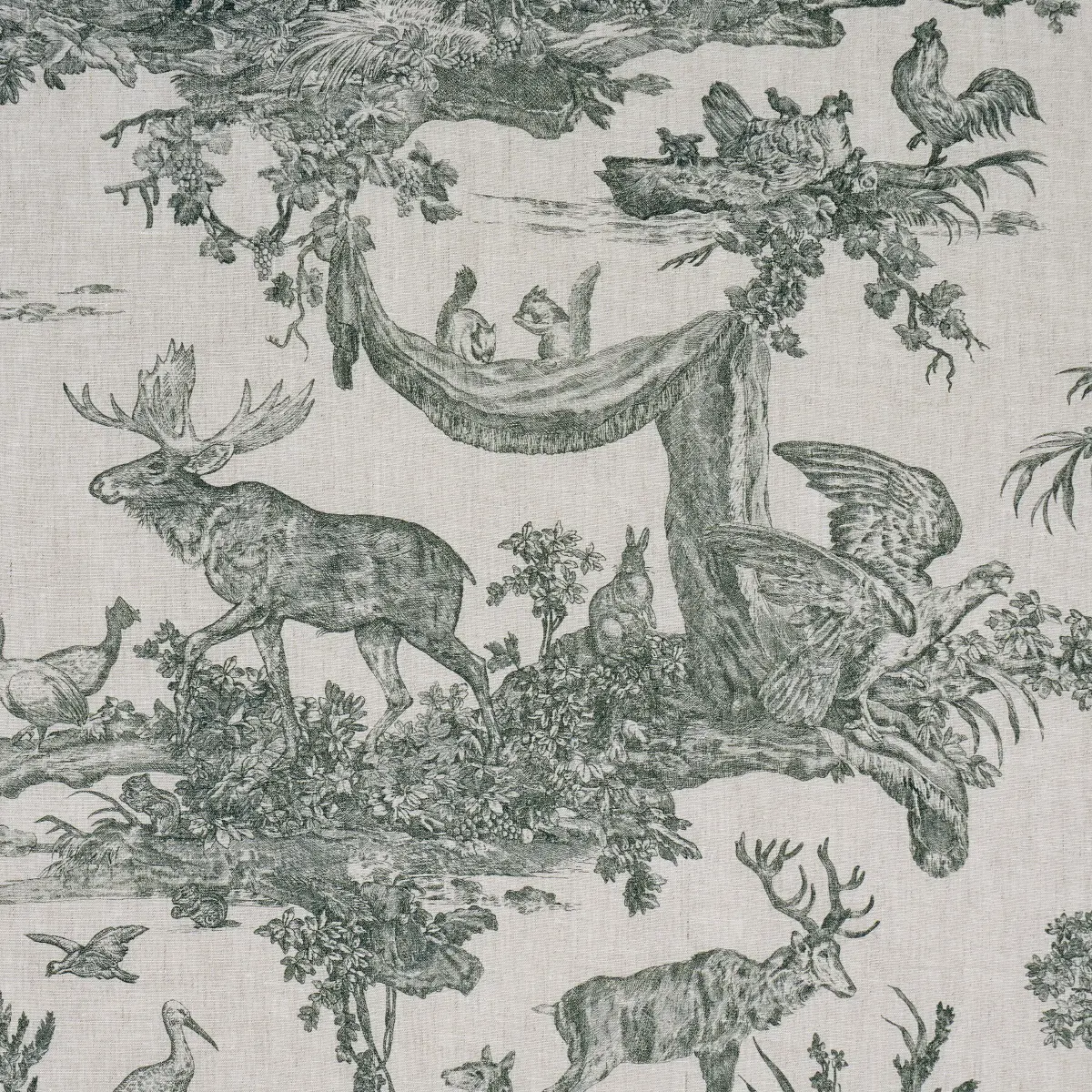 Western Toile_ FOREST