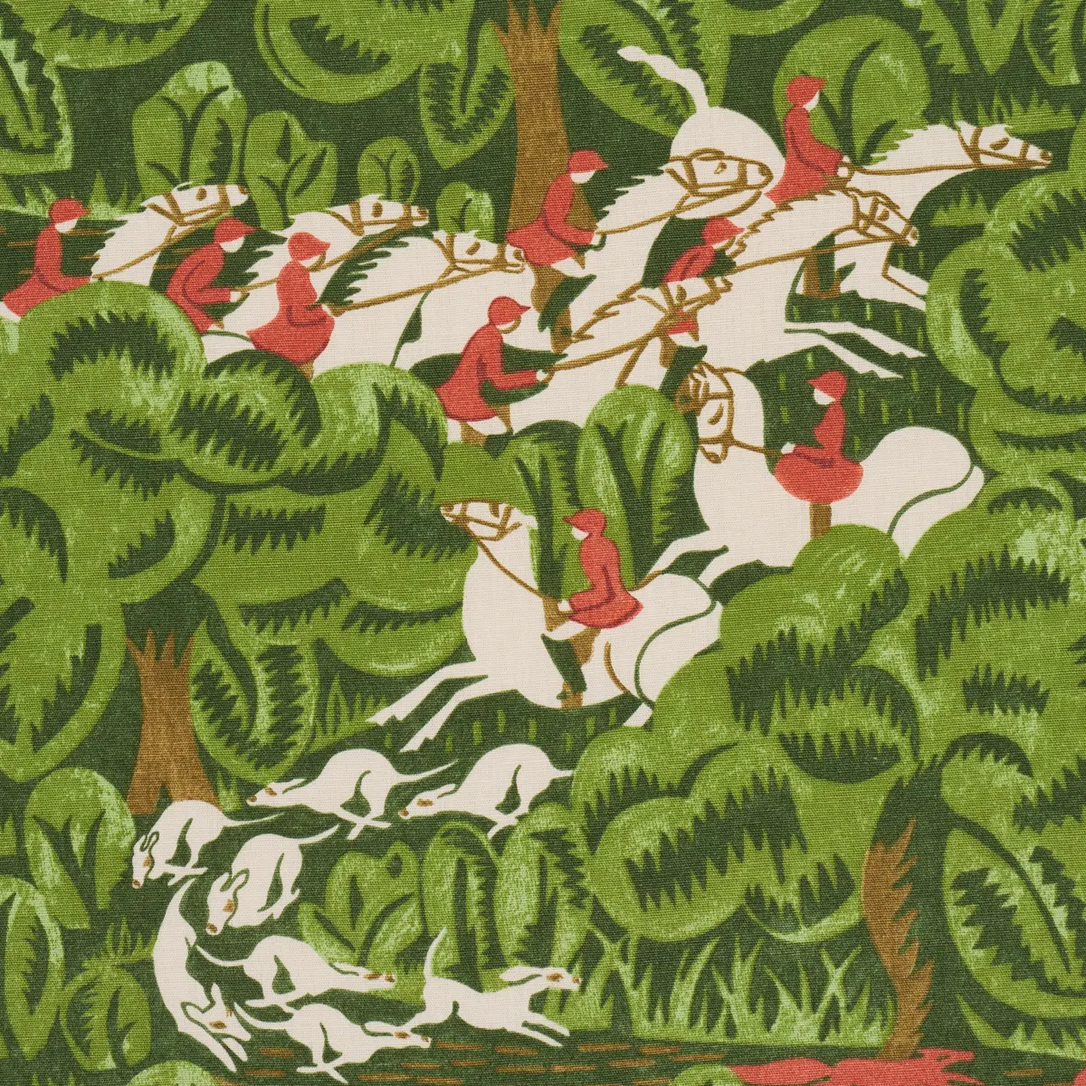 MARGARET SCHLOEMAN'S FOX CHASE_ FOREST