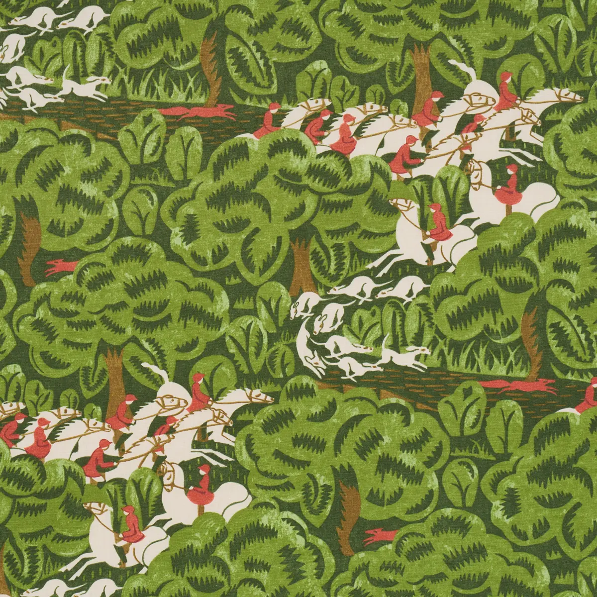 MARGARET SCHLOEMAN'S FOX CHASE_ FOREST