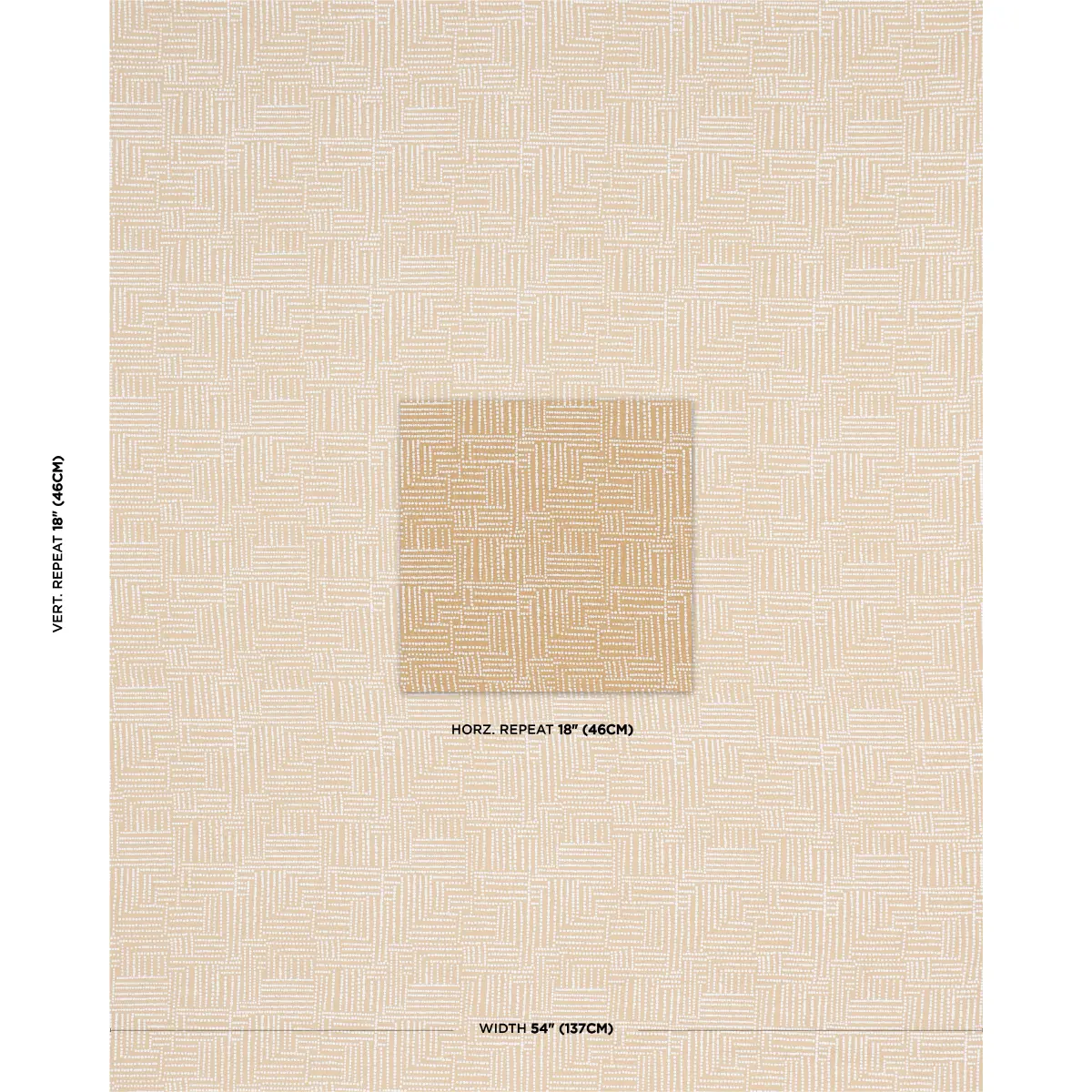 COCO HAND SCREEN PRINT_ SUNBLEACHED OCHRE