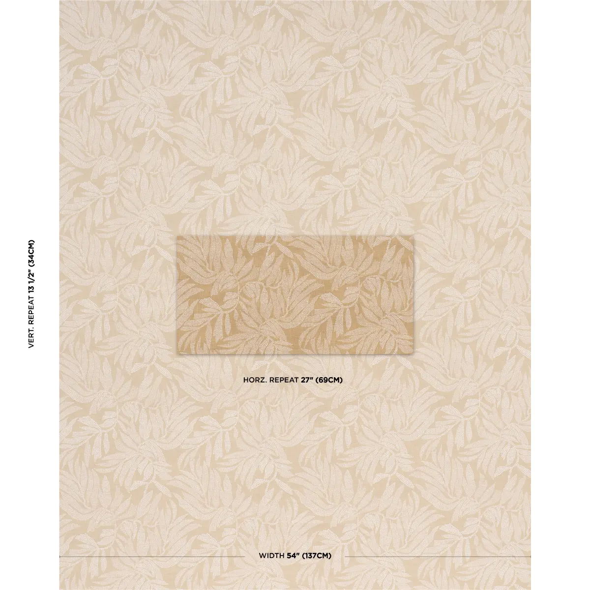 TAYRONA PALM MOSAIC_ PLAYA DORADA SAND
