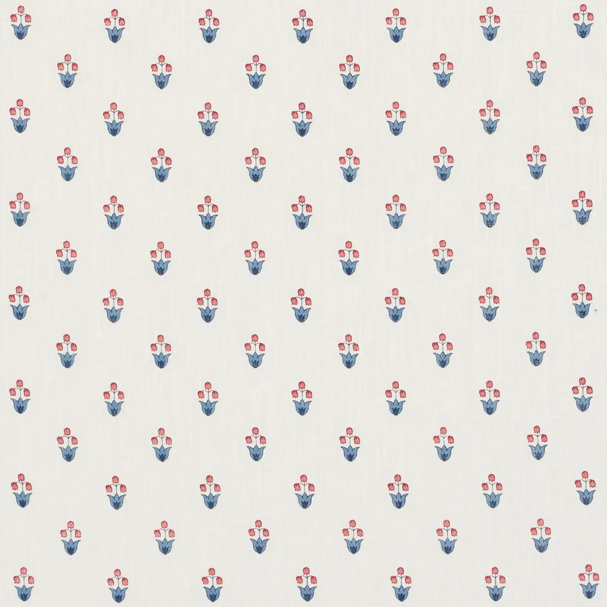 MOIRA HAND PRINT_ BLUE & RED