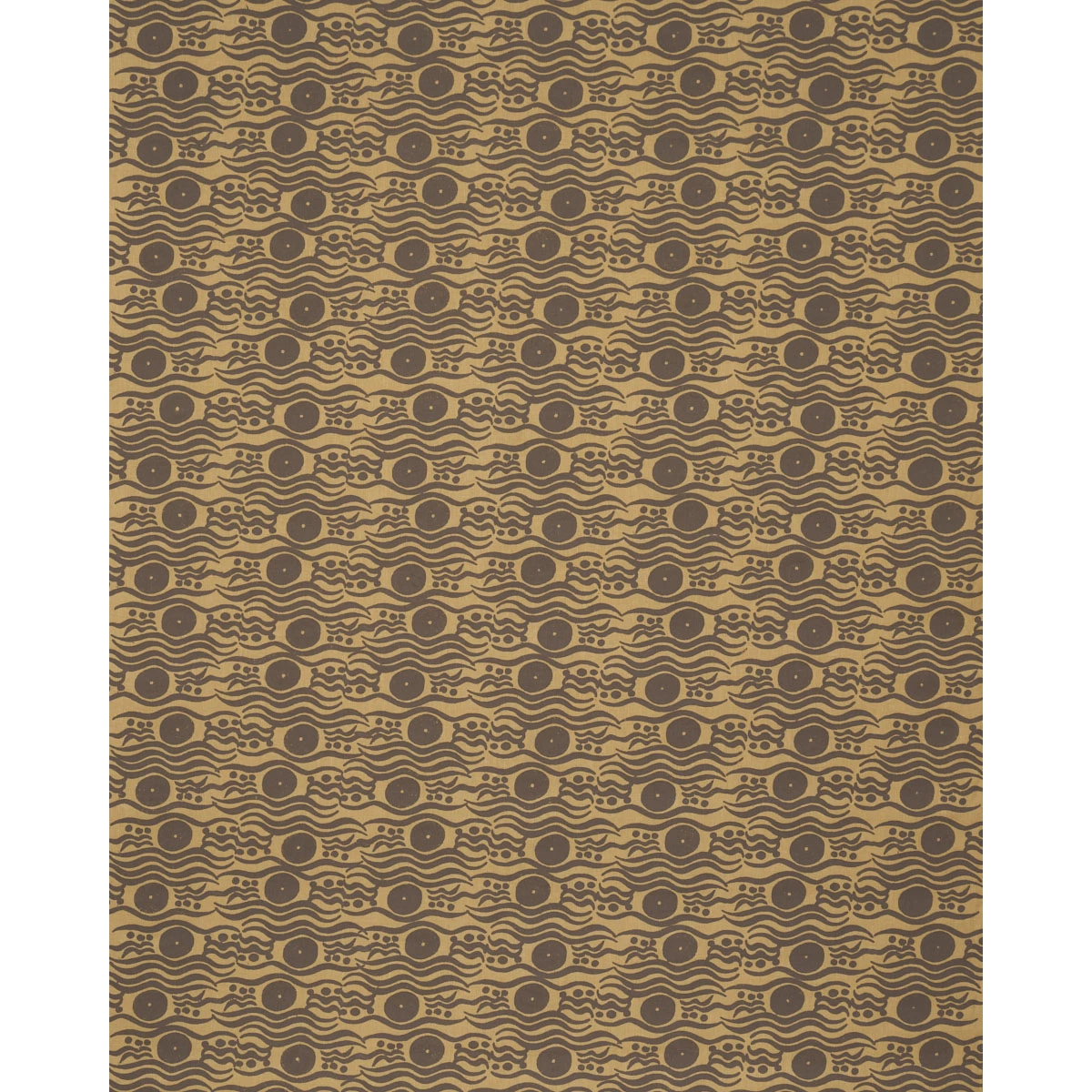 BOSPHORUS HAND BLOCK_ OCHRE & BROWN
