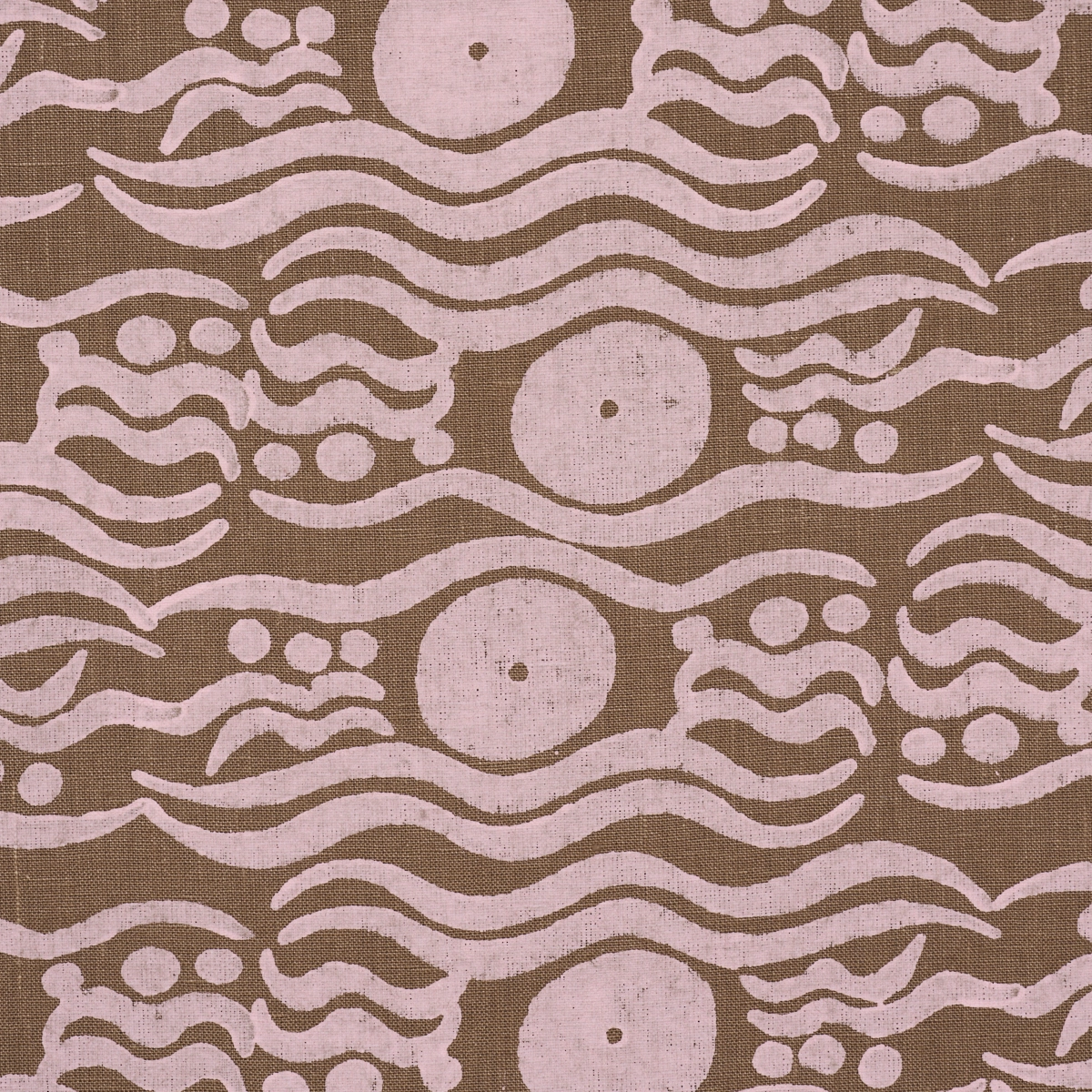 BOSPHORUS HAND BLOCK_ BROWN & PINK