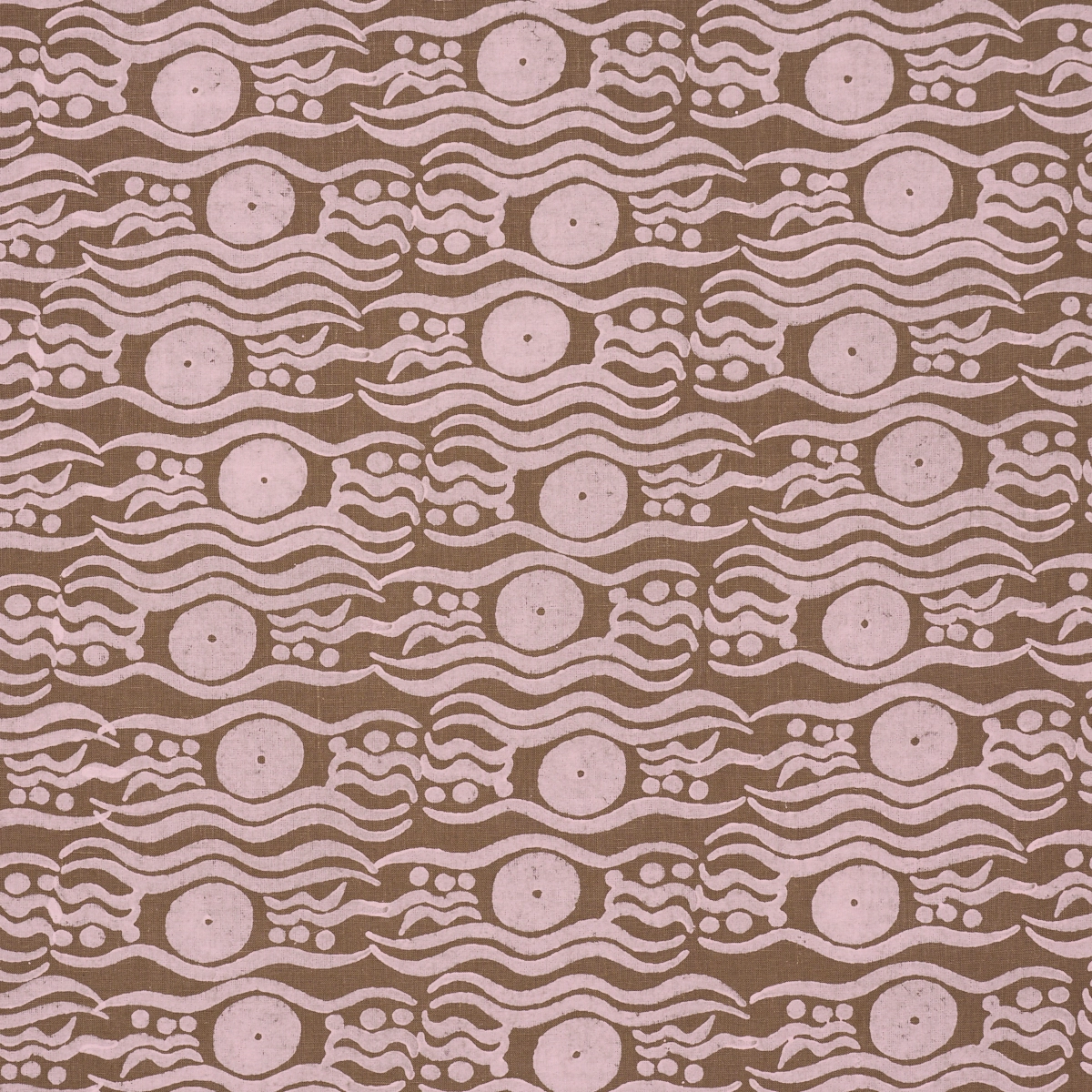 BOSPHORUS HAND BLOCK_ BROWN & PINK