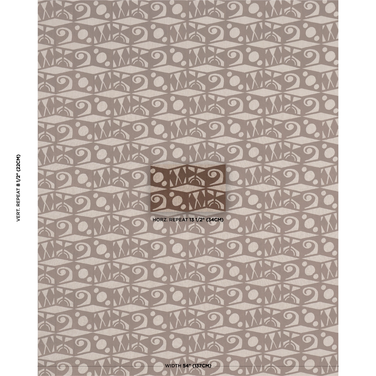 TAROT HAND BLOCK_ BROWN