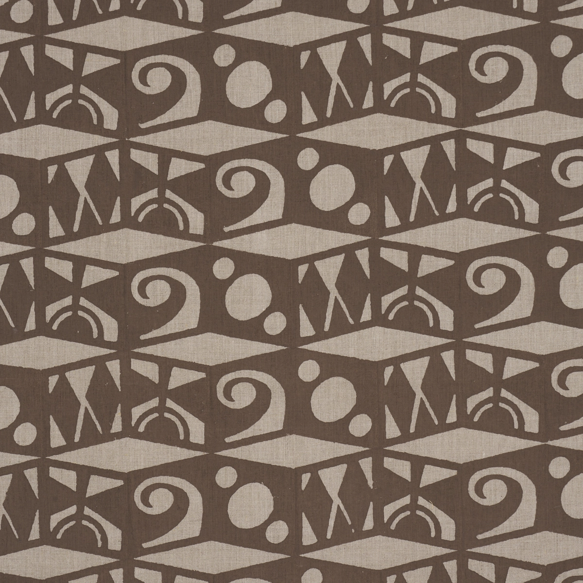 TAROT HAND BLOCK_ BROWN