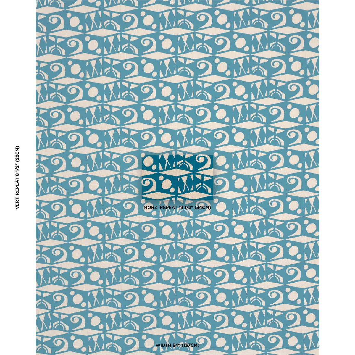 TAROT HAND BLOCK_ MINERAL BLUE