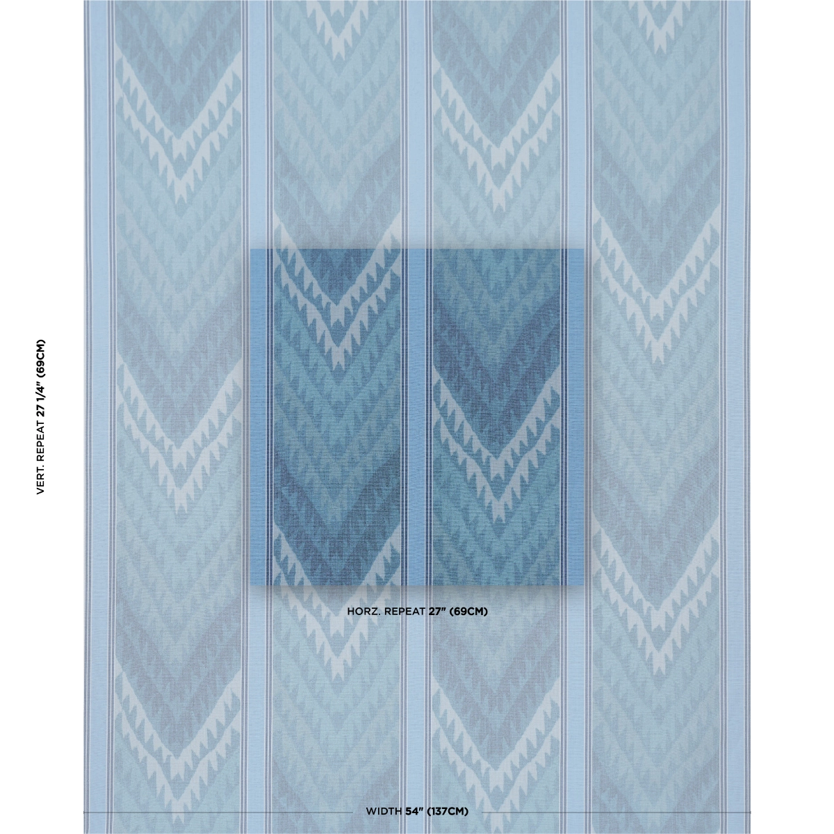 SHABBA WARP PRINT_ BLUES
