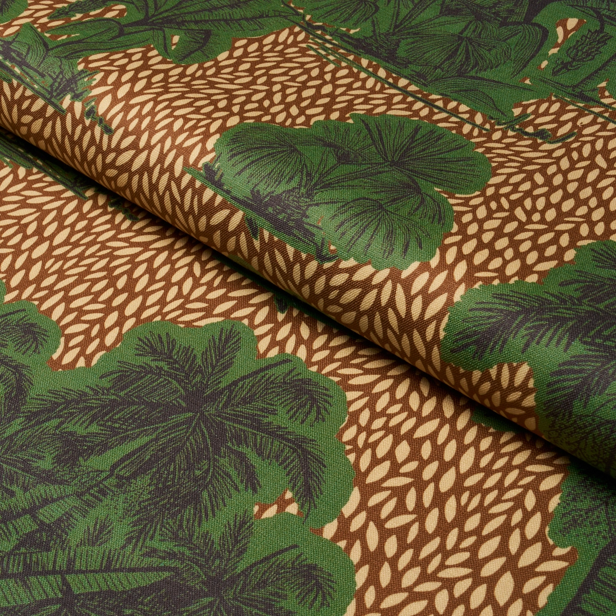 TROPICAL SAFARI PRINT_ ORINOCO VERDANT OASIS