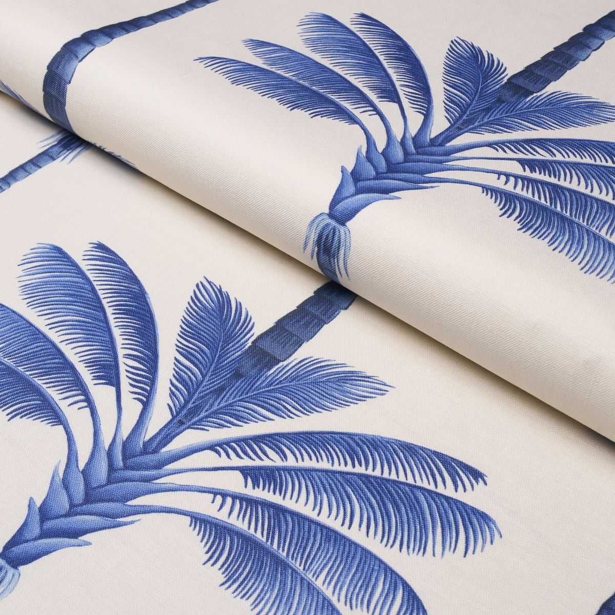 A PALM IS A PALM PRINT_ INDIGO PALM GROVE