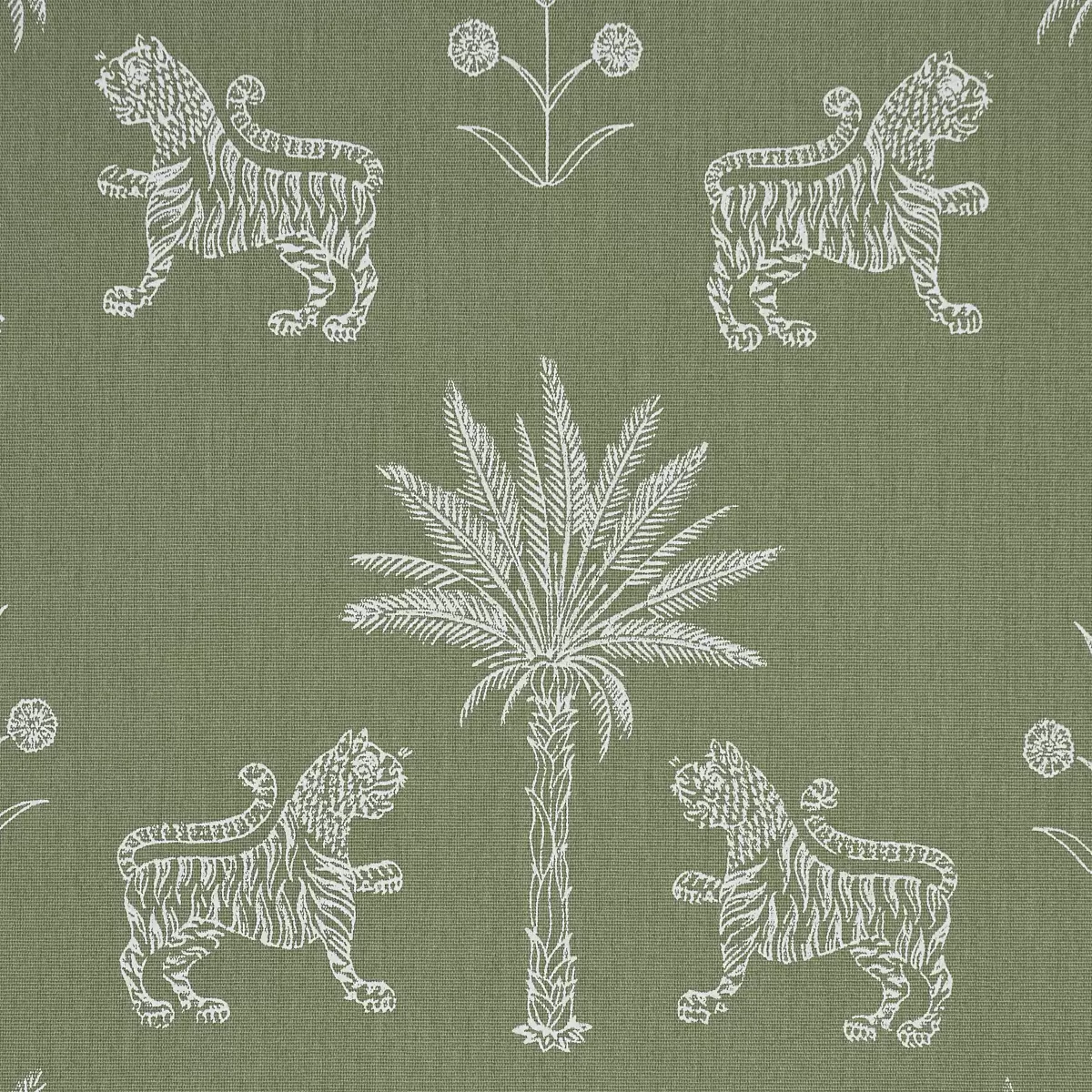 TIGER PALM SILHOUETTE OUTDOOR_ SAGE