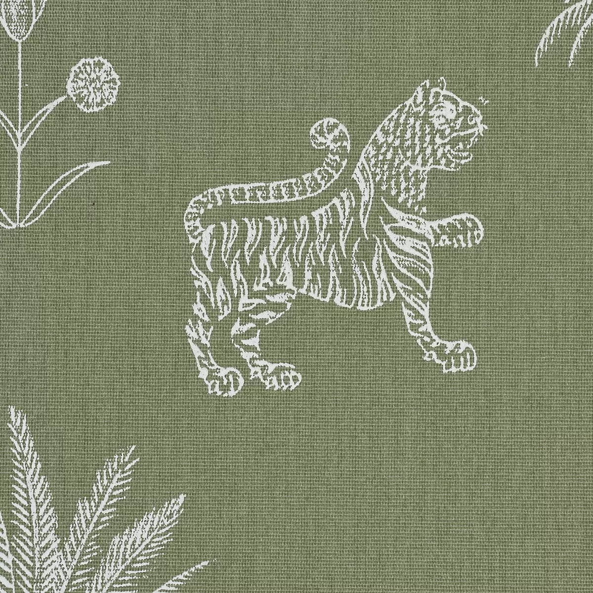 TIGER PALM SILHOUETTE OUTDOOR_ SAGE