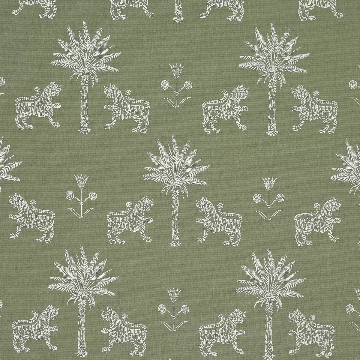 TIGER PALM SILHOUETTE OUTDOOR_ SAGE