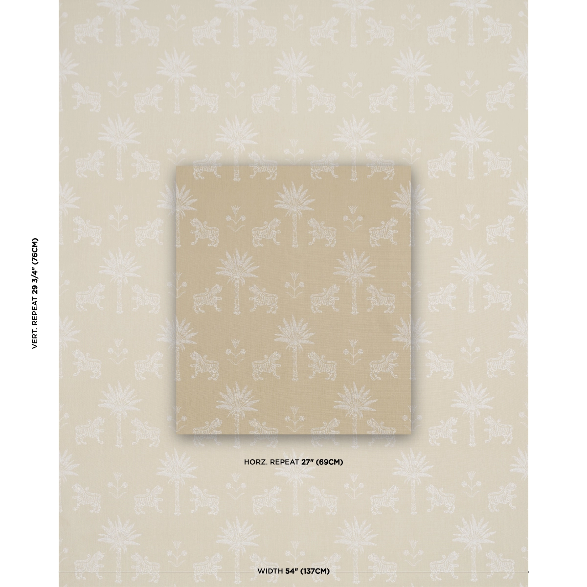 TIGER PALM SILHOUETTE OUTDOOR_ MISTRAL SAND