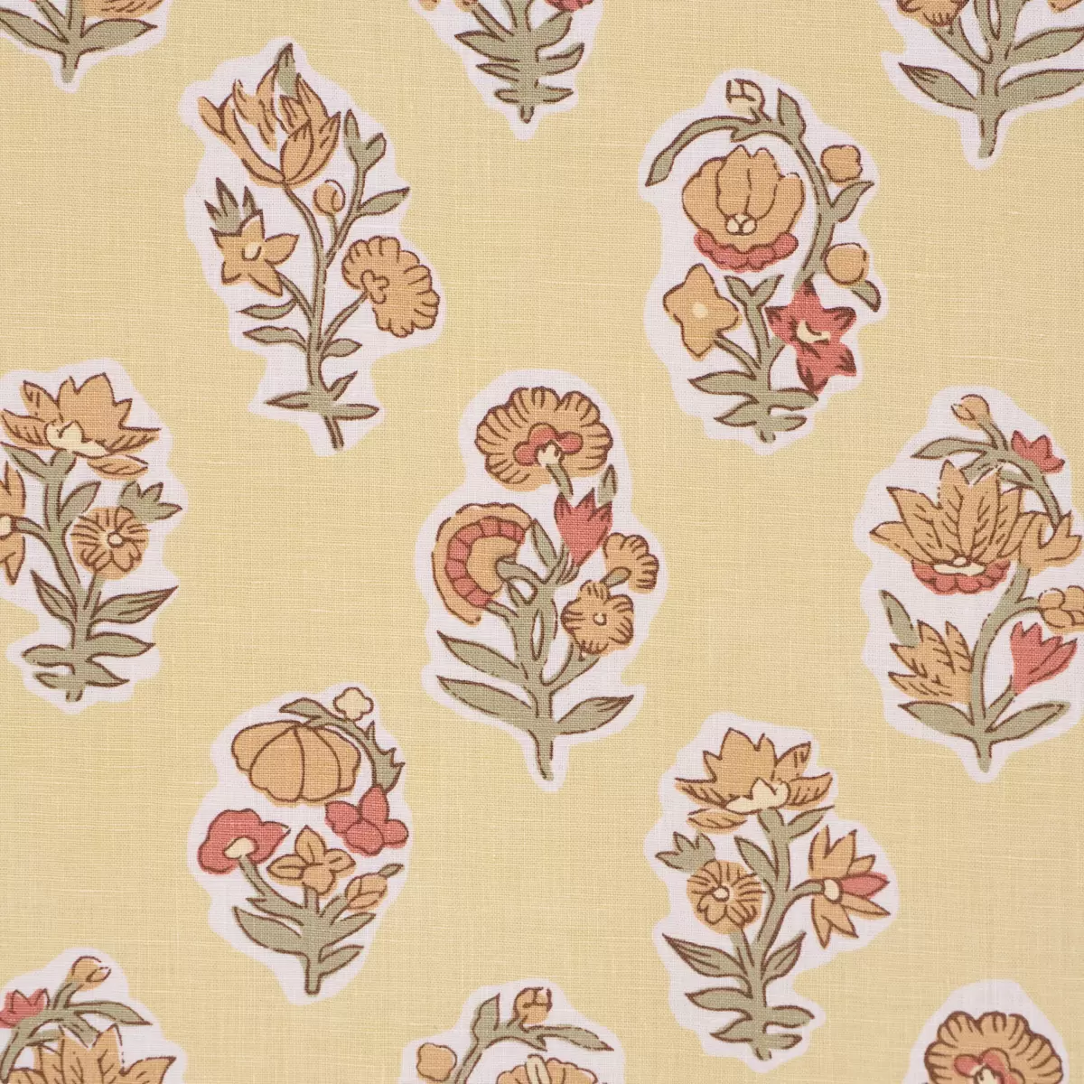 ANESSA HAND-SCREEN PRINT_ YELLOW