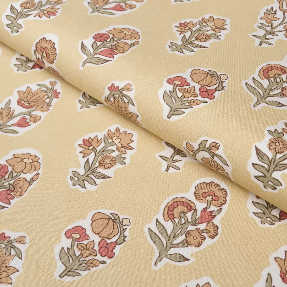 ANESSA HAND-SCREEN PRINT_ YELLOW