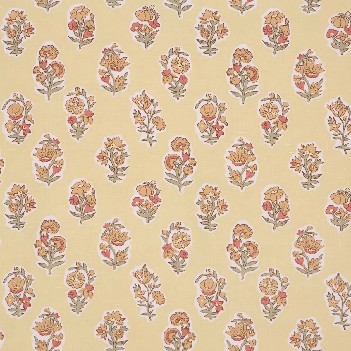 ANESSA HAND-SCREEN PRINT_ YELLOW