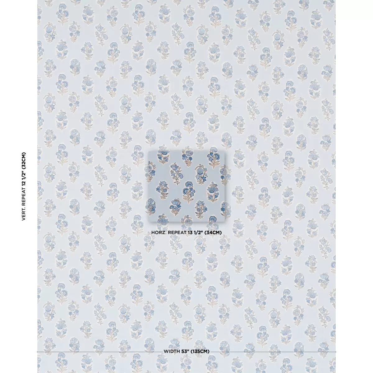 ANESSA HAND-SCREEN PRINT_ BLUE
