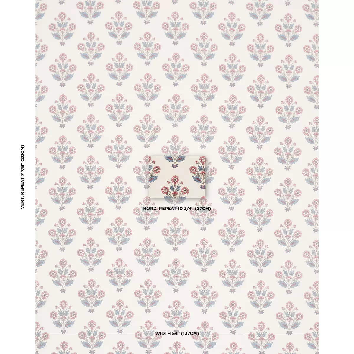 DALILA HAND-SCREEN PRINT_ RED & BLUE