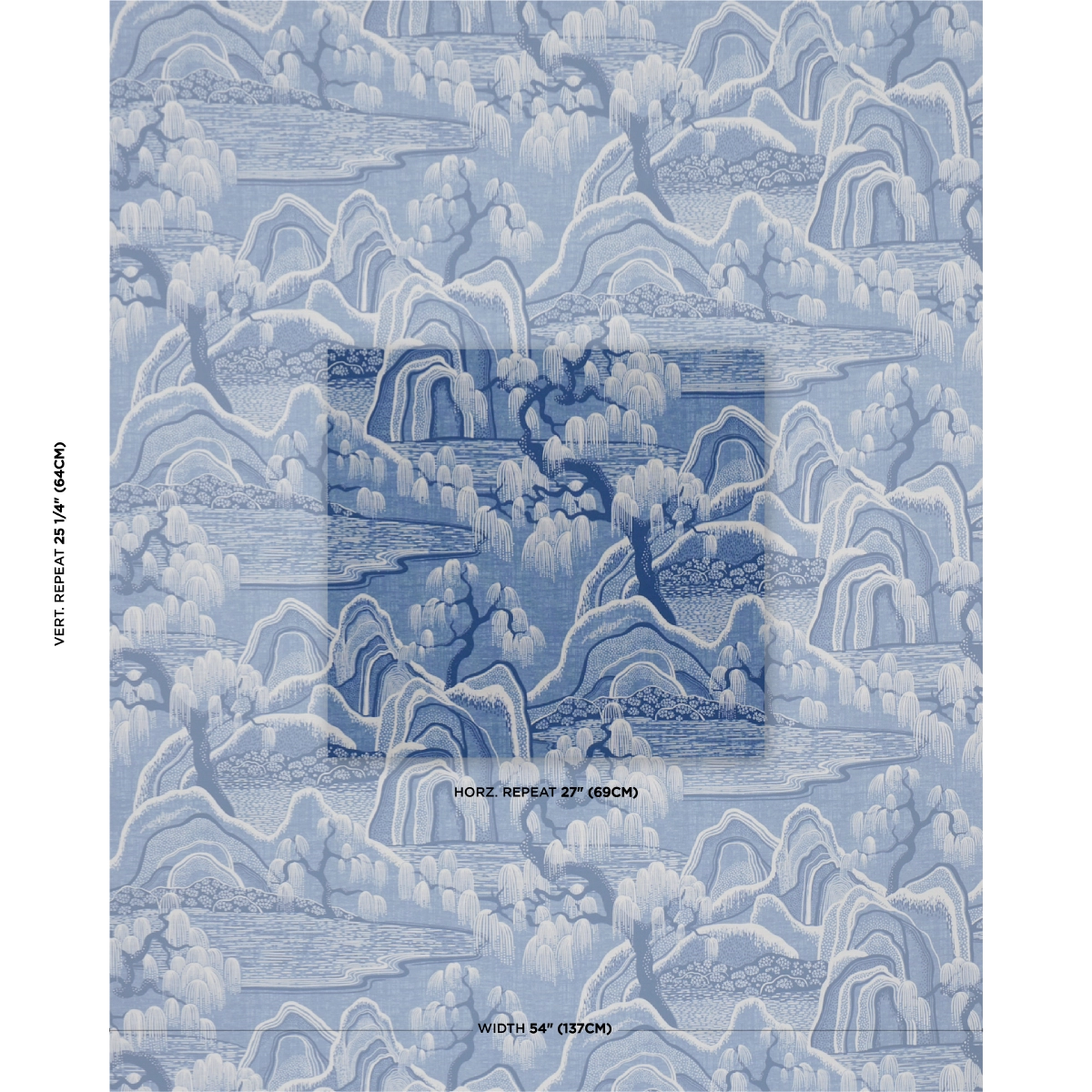 INDIGO GARDEN_ BLUE AND WHITE