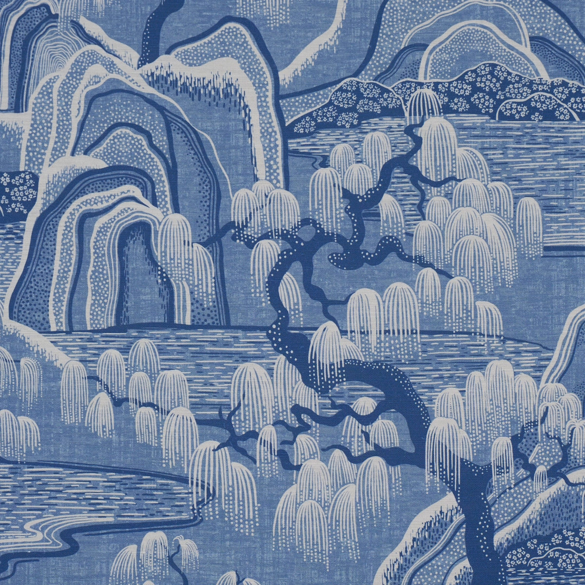 INDIGO GARDEN_ BLUE AND WHITE