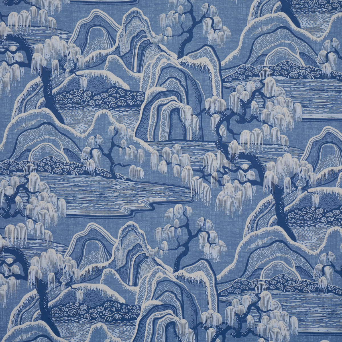 INDIGO GARDEN_ BLUE AND WHITE