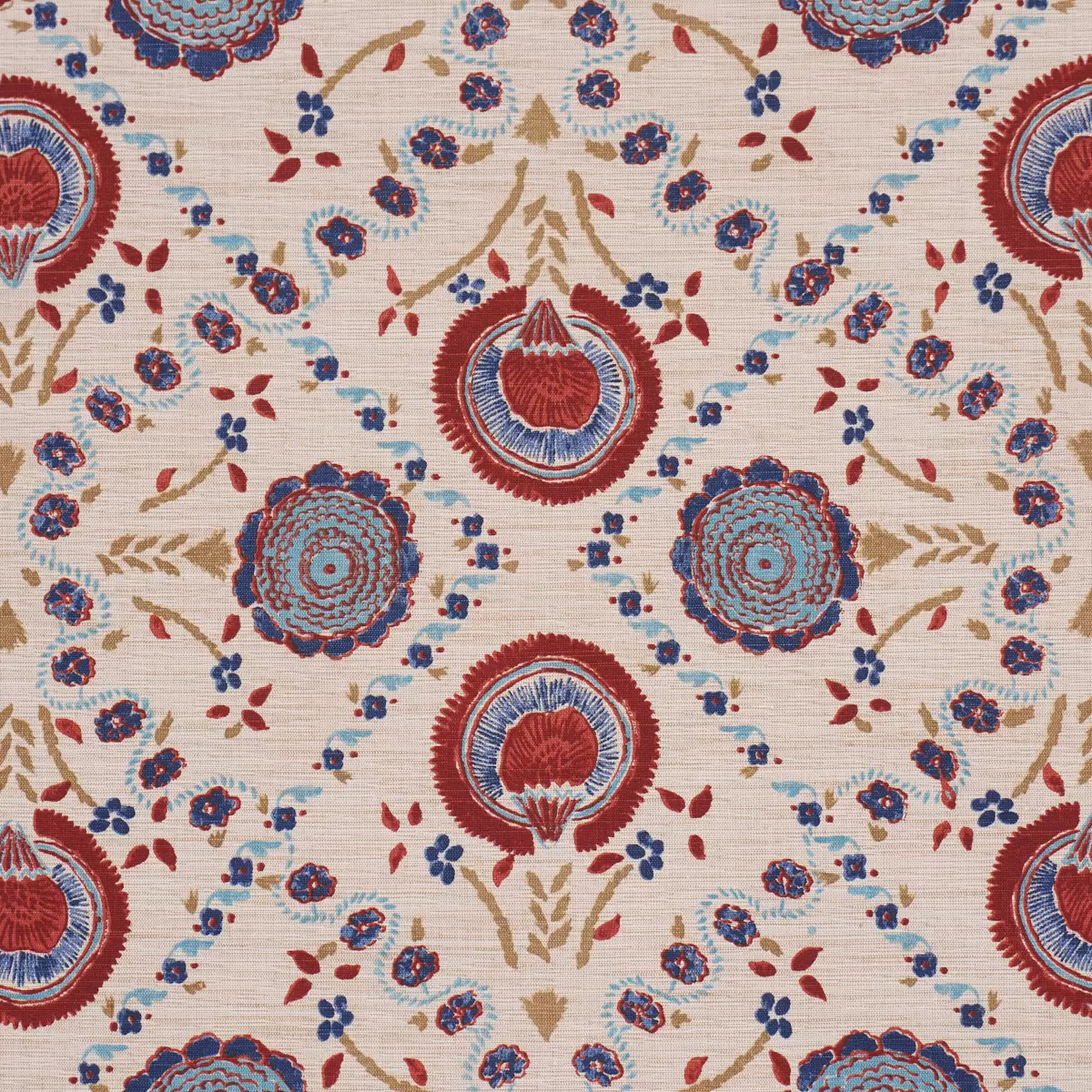 ATHENA HAND-SCREEN PRINT_ RED & BLUE