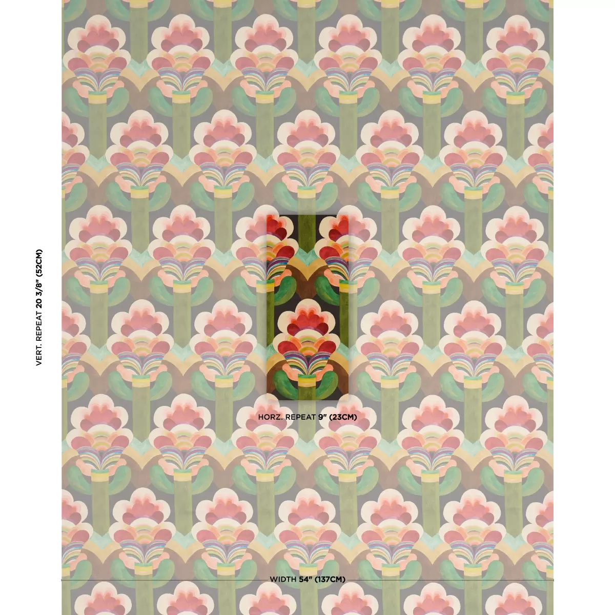 FLEUR INDIENNE VELVET_ CINNABAR