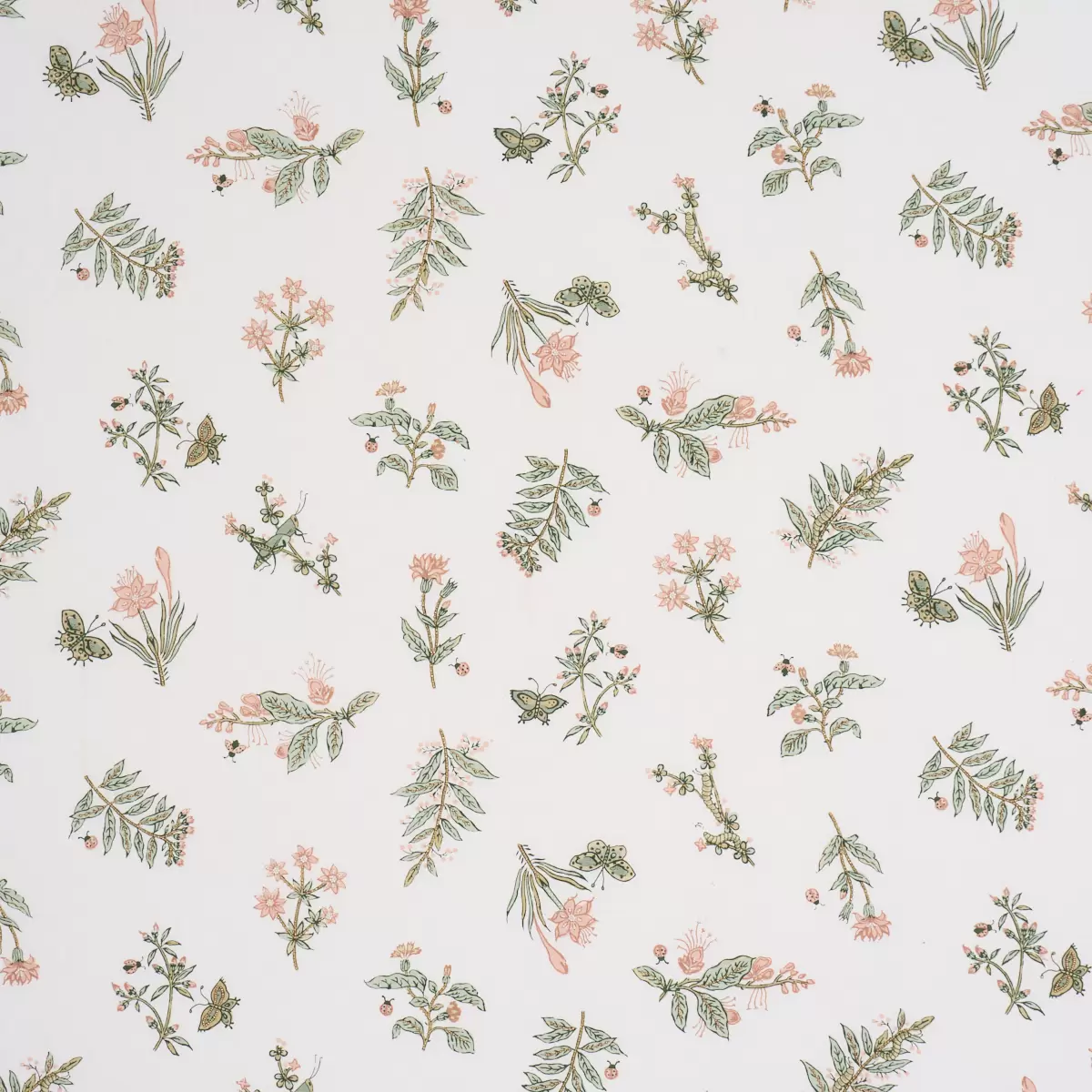 JETER DES FLEURS BEADED PRINT_ MOSS PHLOX