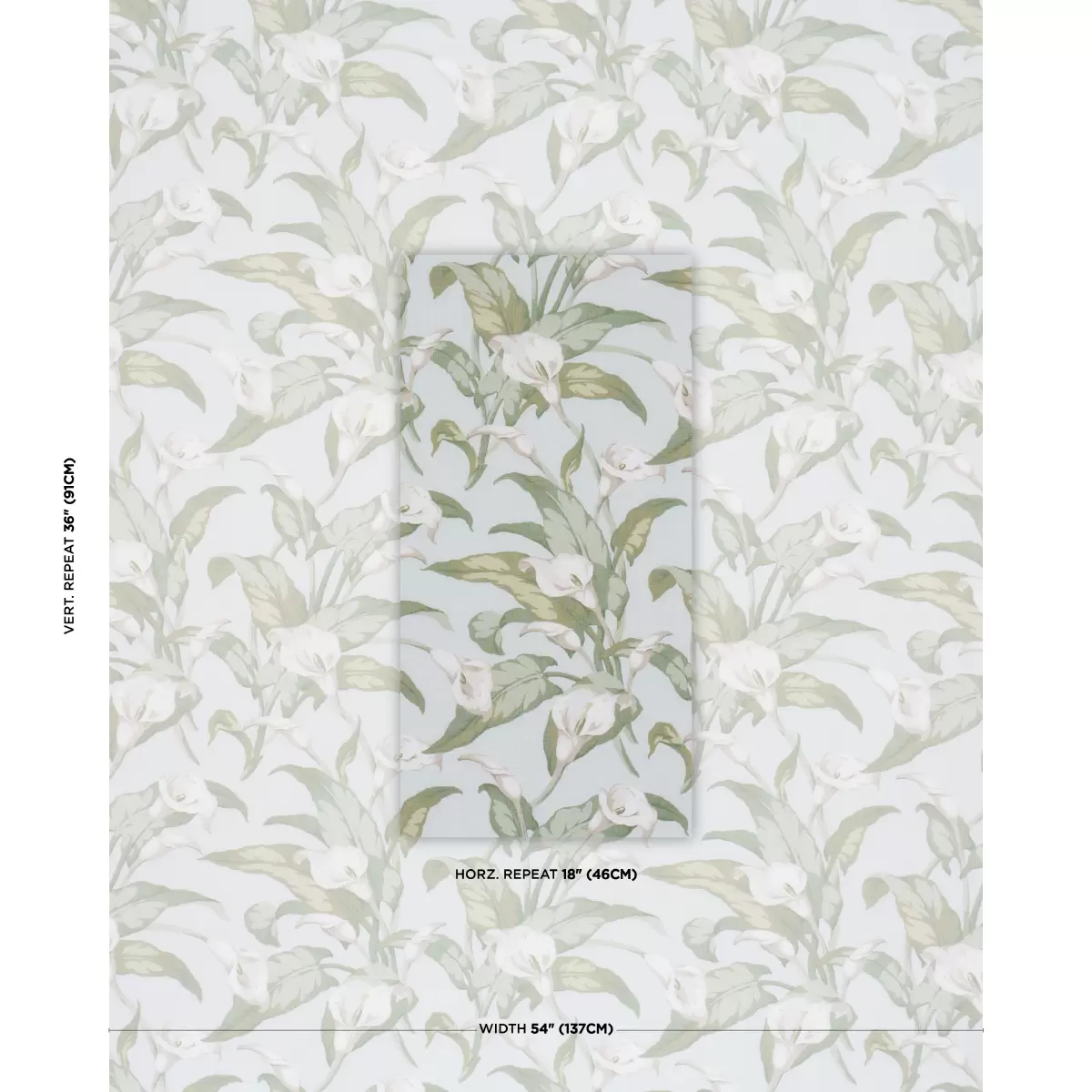 ARUM LILIES_ AQUA