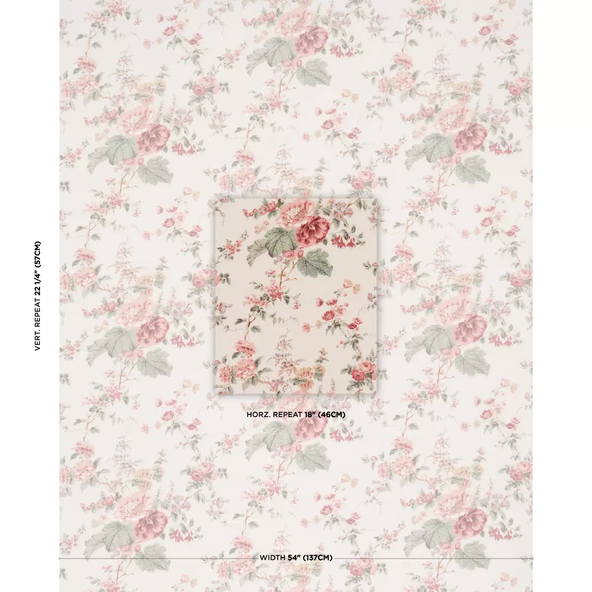MIDSUMMER HOLLYHOCK_ ROSE