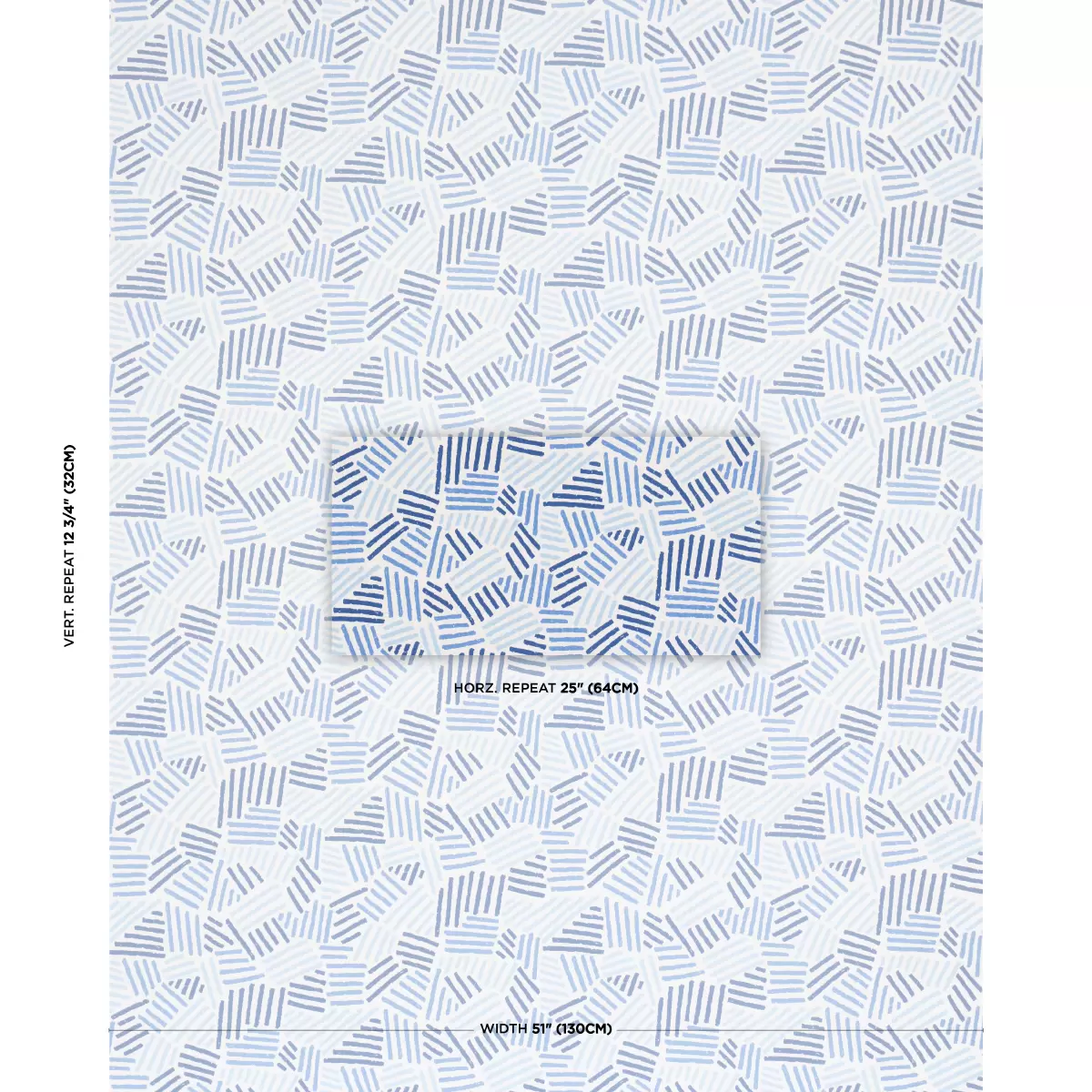 HATCHMARK HAND PRINT_ BLUES