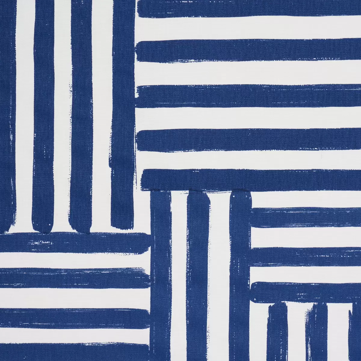 PARSON'S STRIPE HAND PRINT_ NAVY
