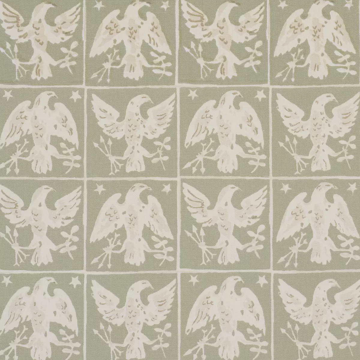 BARTON'S EAGLE HAND PRINT_ GREEN