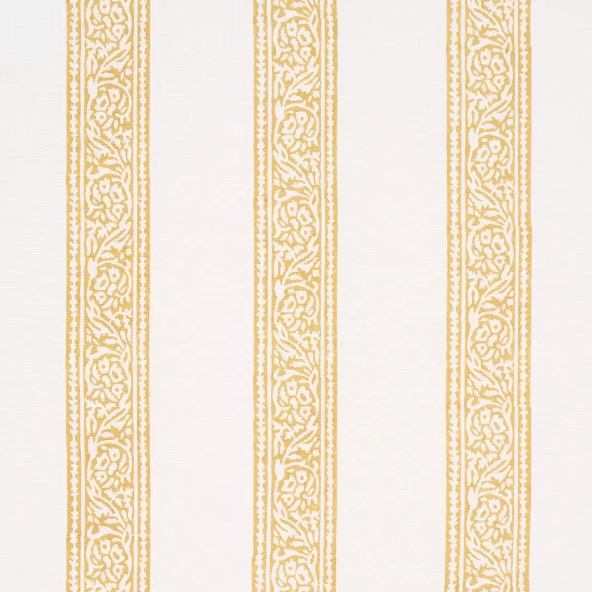 MAHDAVI STRIPE HAND-BLOCK PRINT_ YELLOW