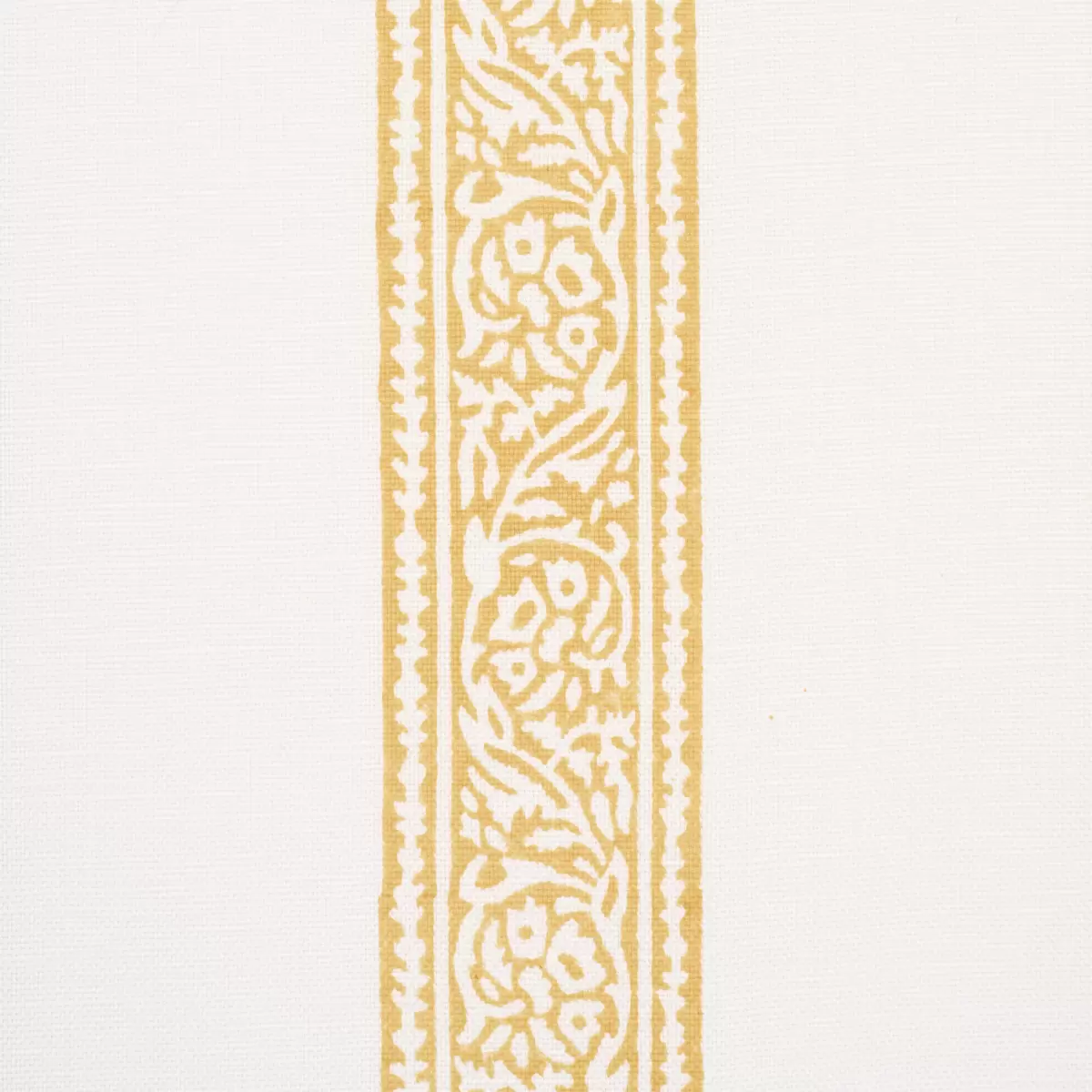 MAHDAVI STRIPE HAND-BLOCK PRINT_ YELLOW