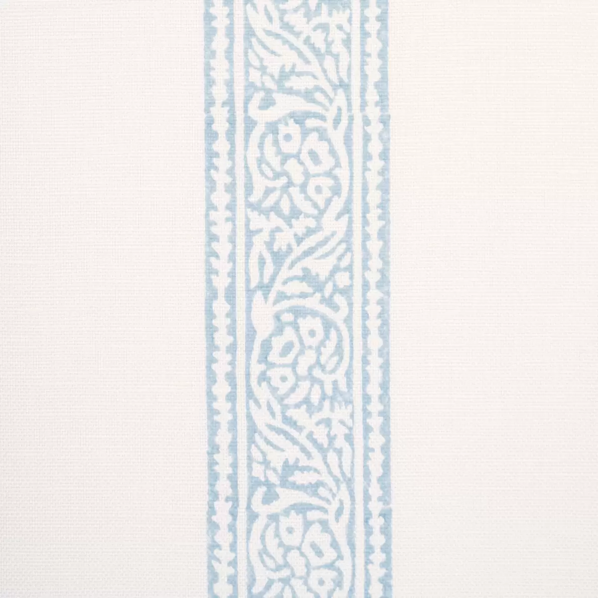 MAHDAVI STRIPE HAND-BLOCK PRINT_ SKY