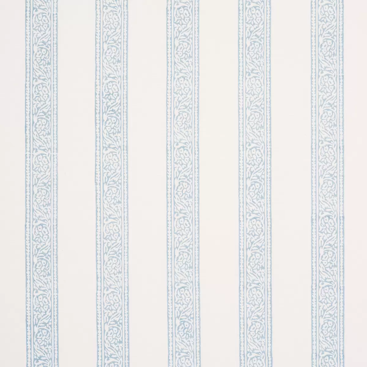 MAHDAVI STRIPE HAND-BLOCK PRINT_ SKY