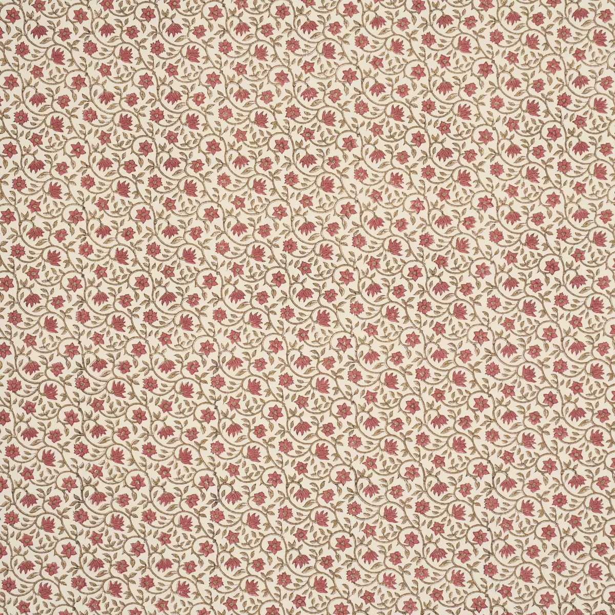 MALAYA HAND-BLOCK PRINT_ RED