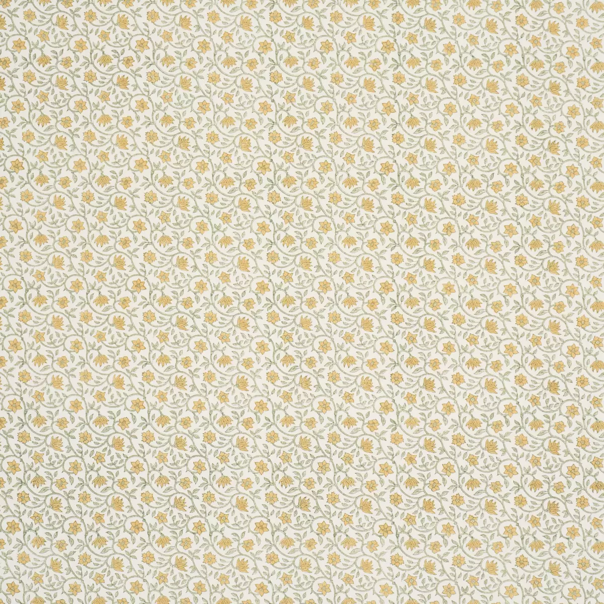 MALAYA HAND-BLOCK PRINT_ YELLOW