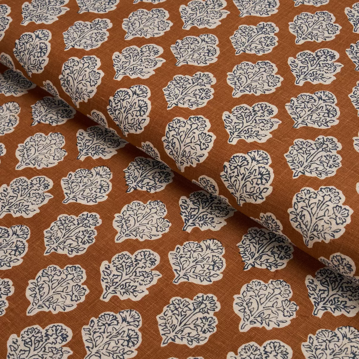MANALI HAND-PRINT_ SPICE & INDIGO