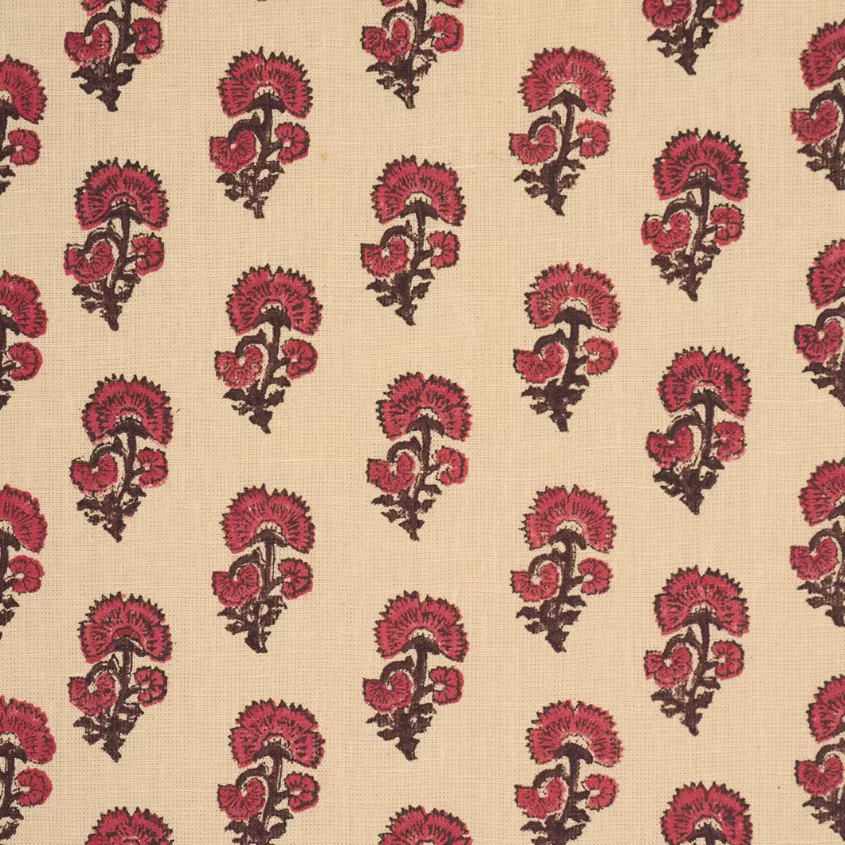 KAASNI HAND-BLOCK PRINT_ RED