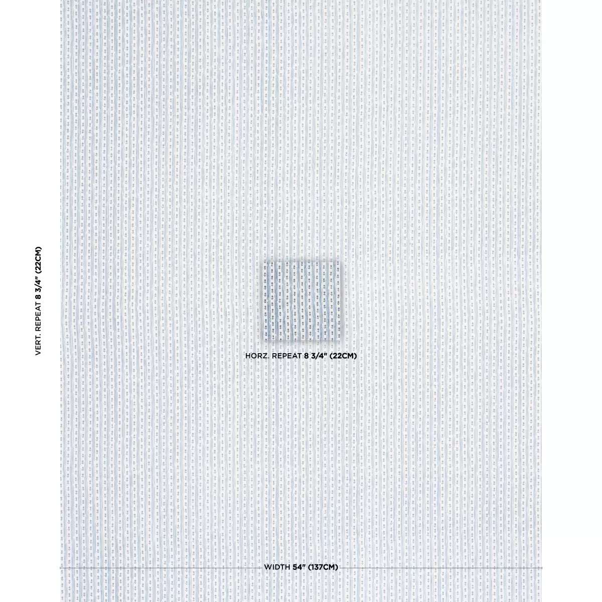 NIDHI STRIPE HAND-PRINT_ SKY