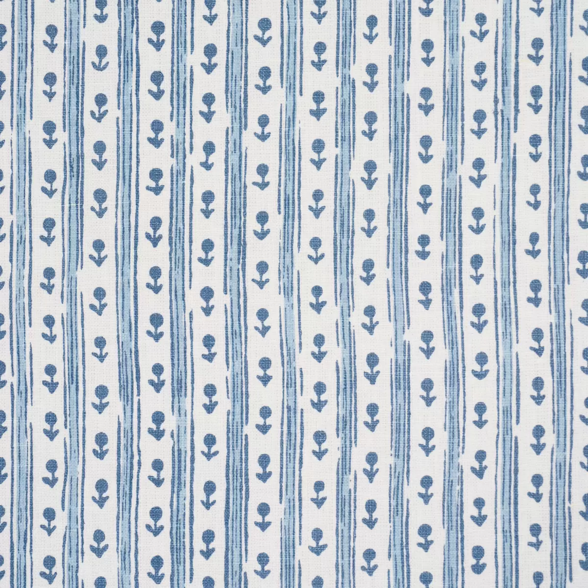 NIDHI STRIPE HAND-PRINT_ SKY