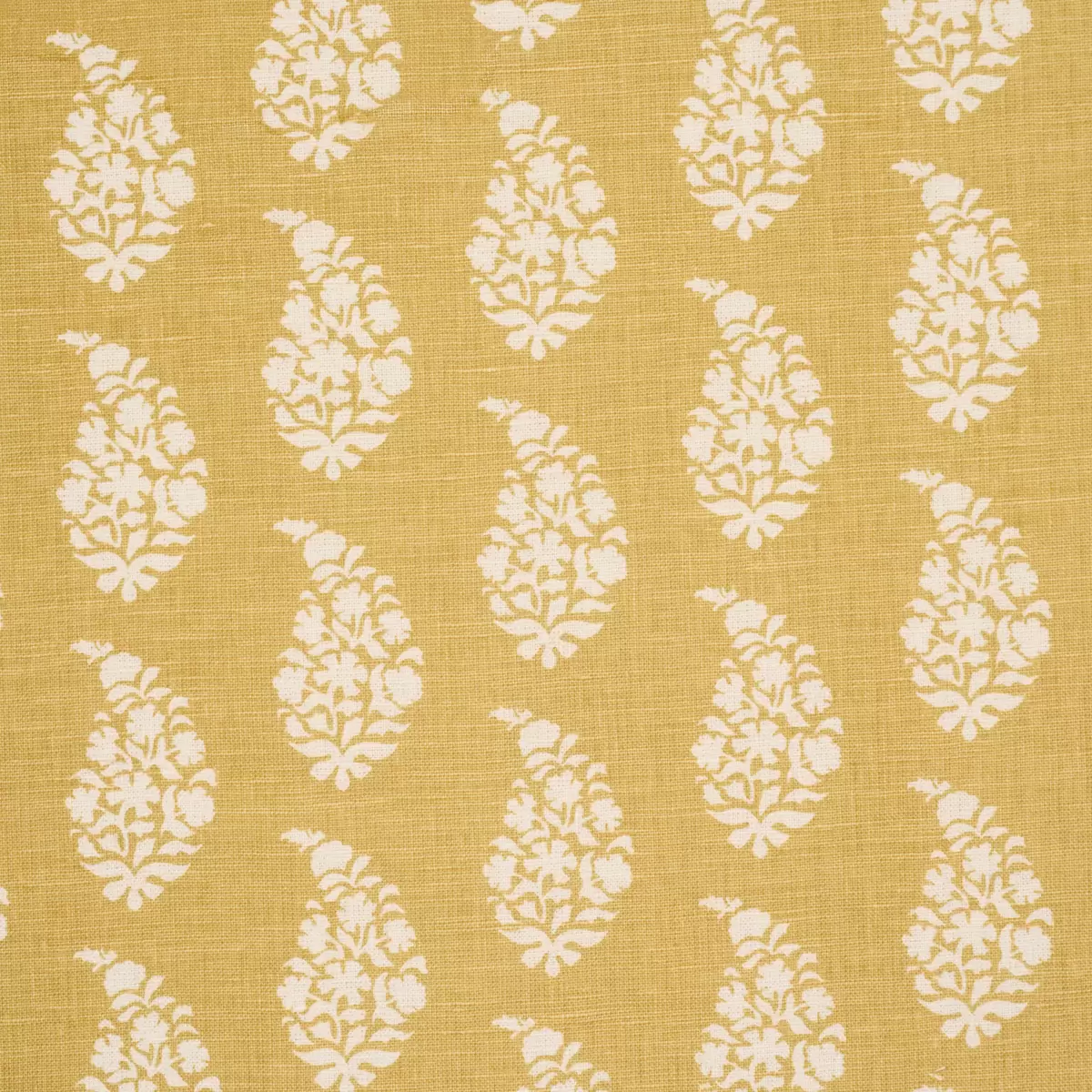 KAIA PAISLEY HAND-PRINT_ YELLOW